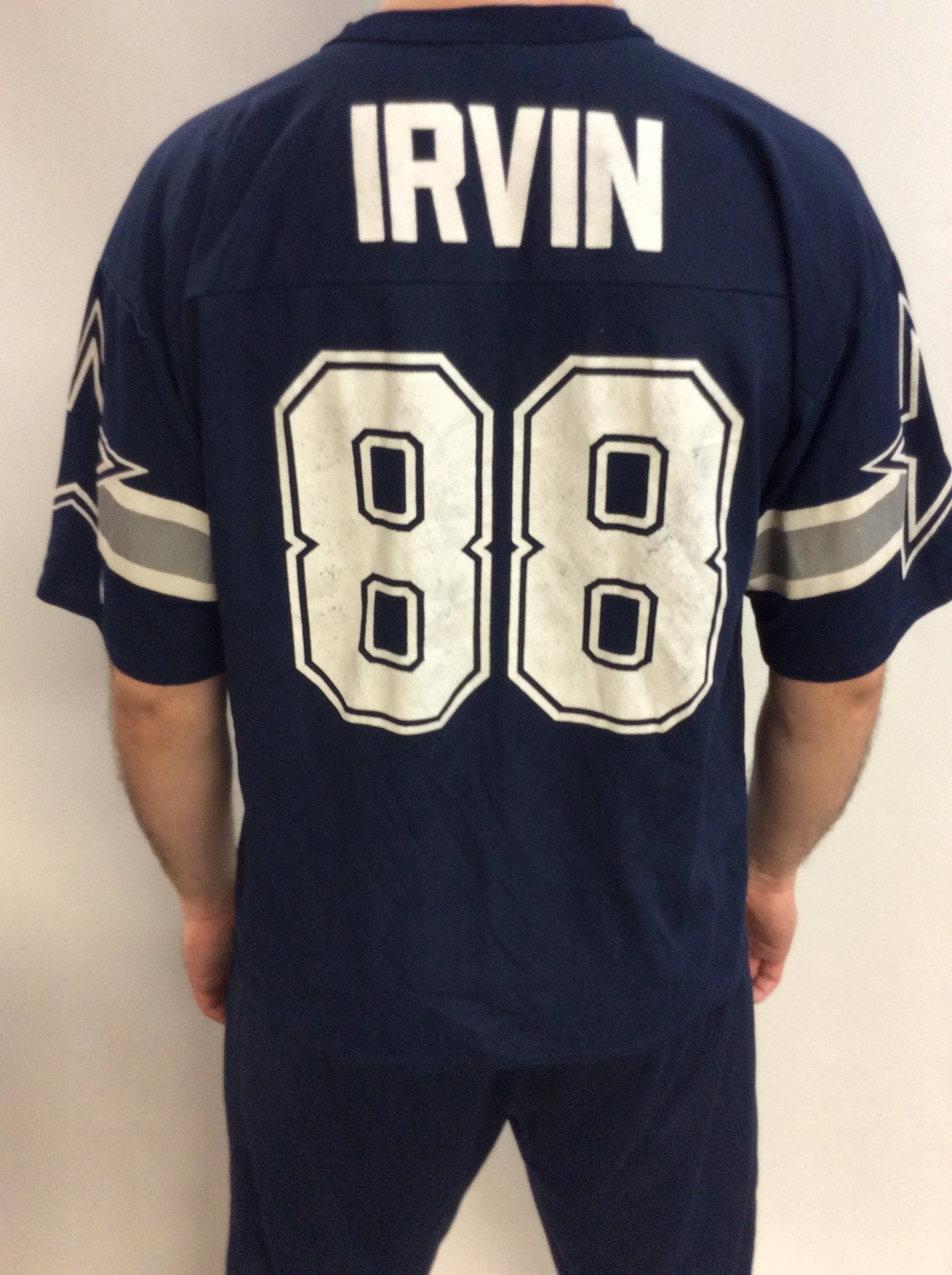 Vintage 90's Dallas Cowboys #88 Michael Irvin Classic Navy Blue