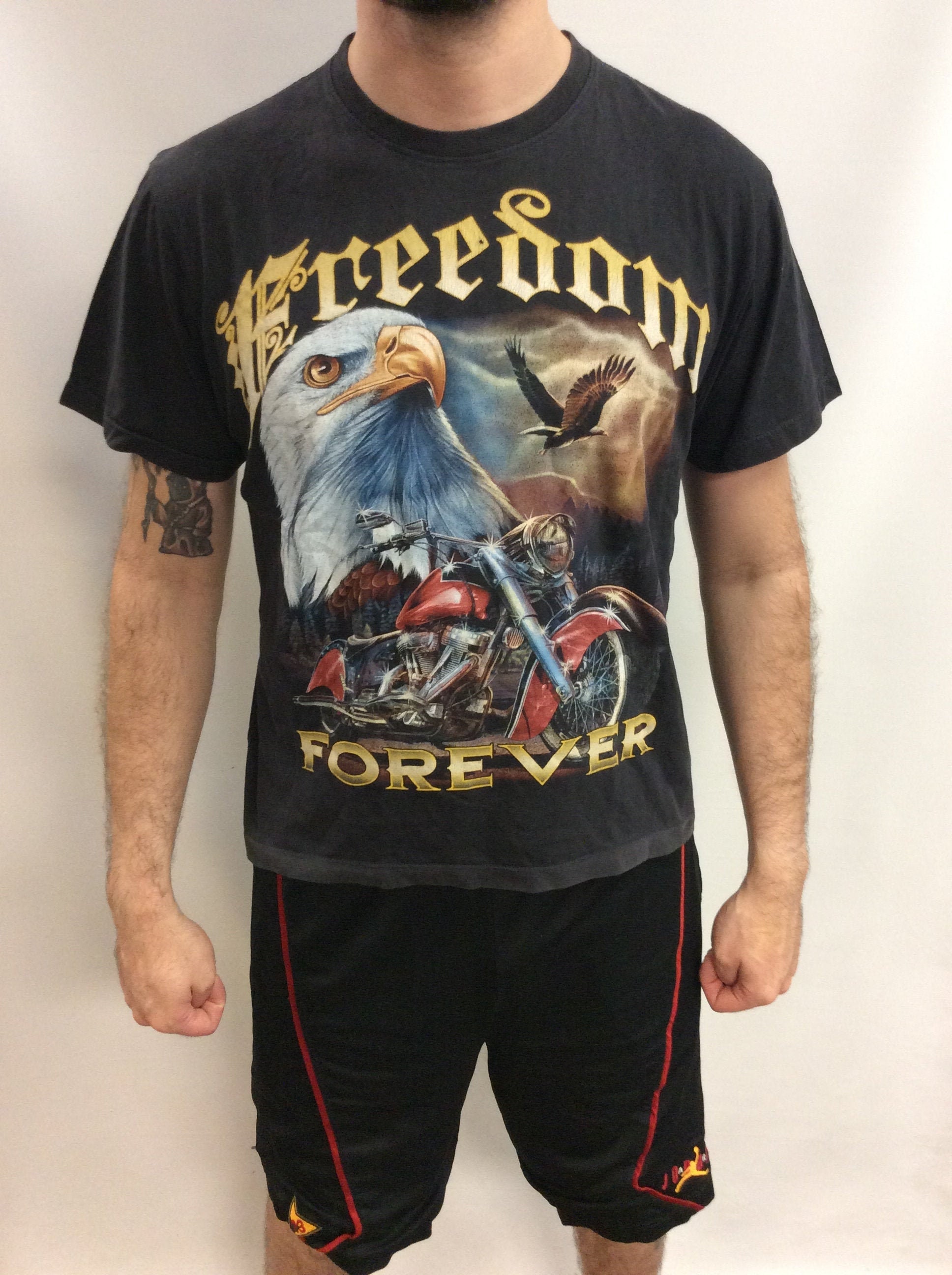Vintage 90's Freedom Rock Live to Ride Etsy
