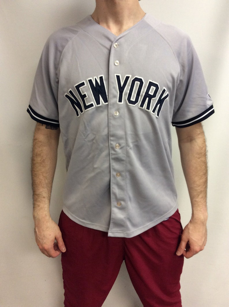 derek jeter gray jersey