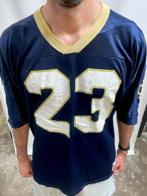 Vintage 90s Notre Dame Fighting Irish Jersey: Champion Navy Blue