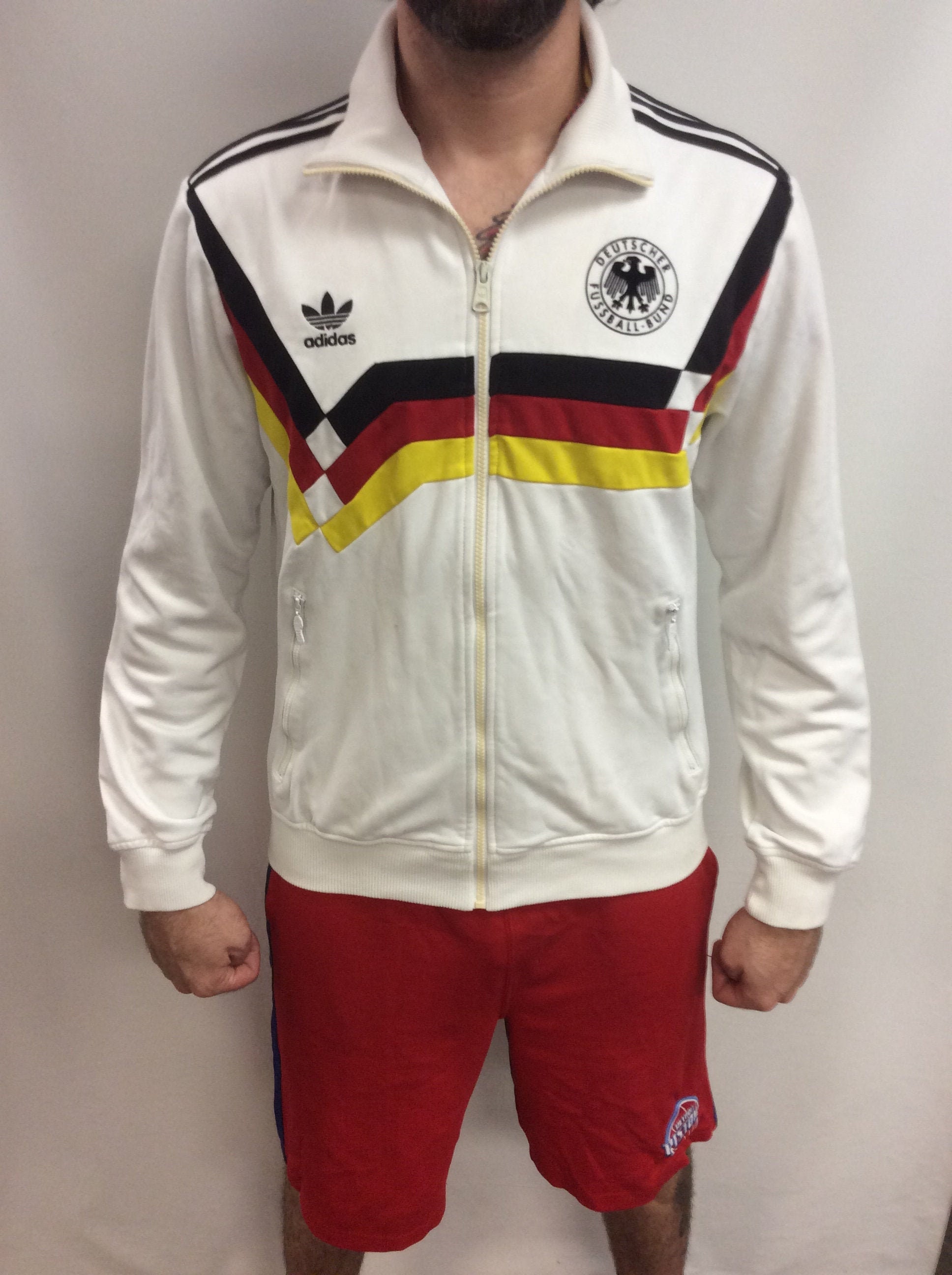 90's 1990 Adidas Deutscher Fussball-bund - Etsy Ireland