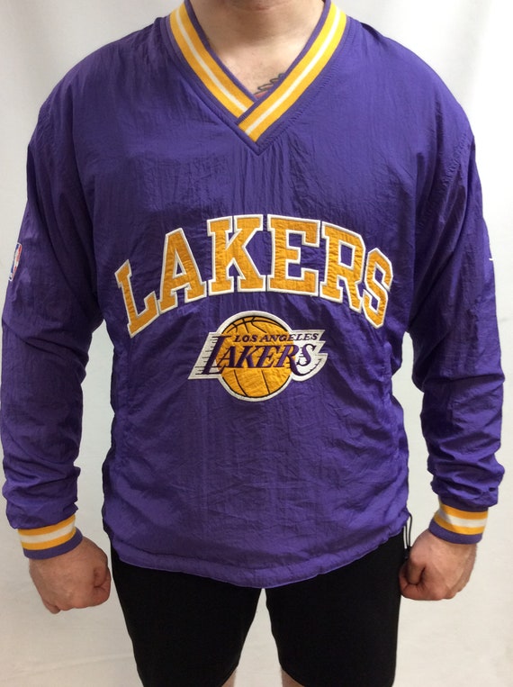 Vintage 90's RARE Los Angeles Lakers Basketball P… - image 2