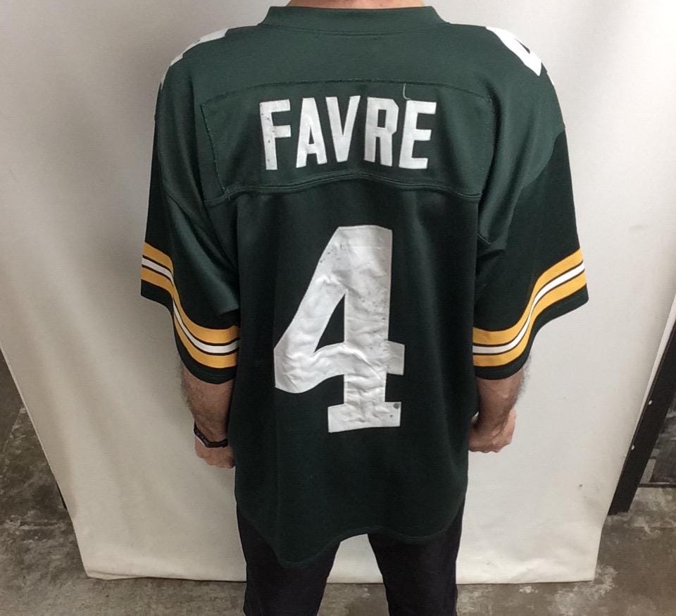 Vintage 90s Green Bay Packers Favre Jersey: Mitchell & Ness