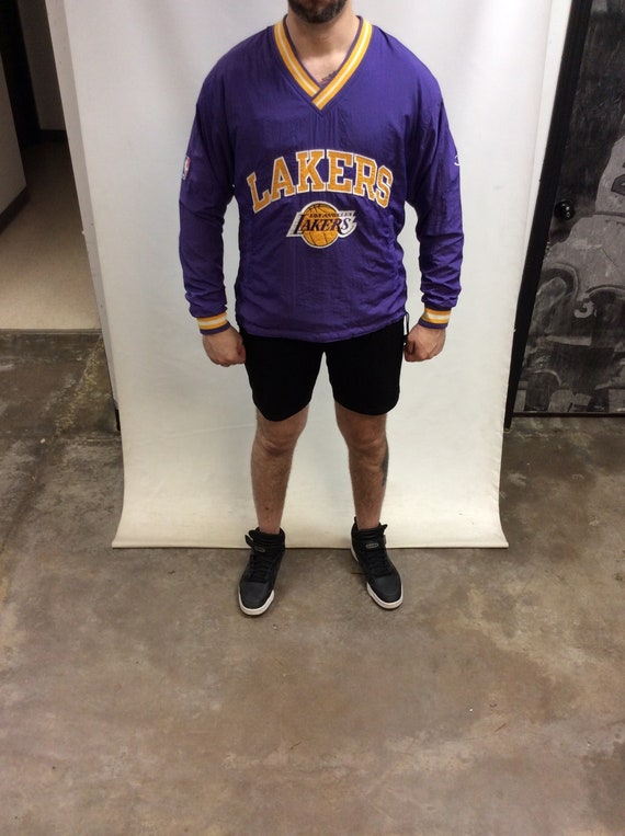 Vintage 90's RARE Los Angeles Lakers Basketball P… - image 1