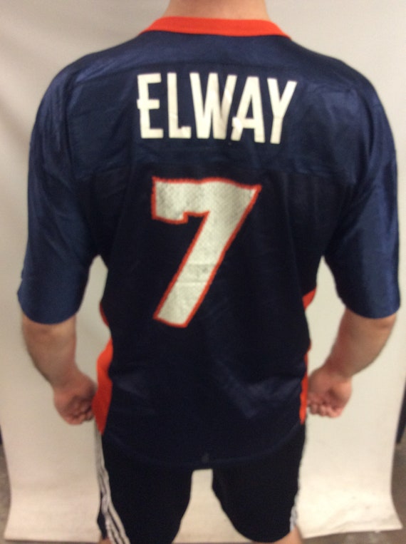 Vintage 90's Denver Broncos John Elway #7 Footbal… - image 2
