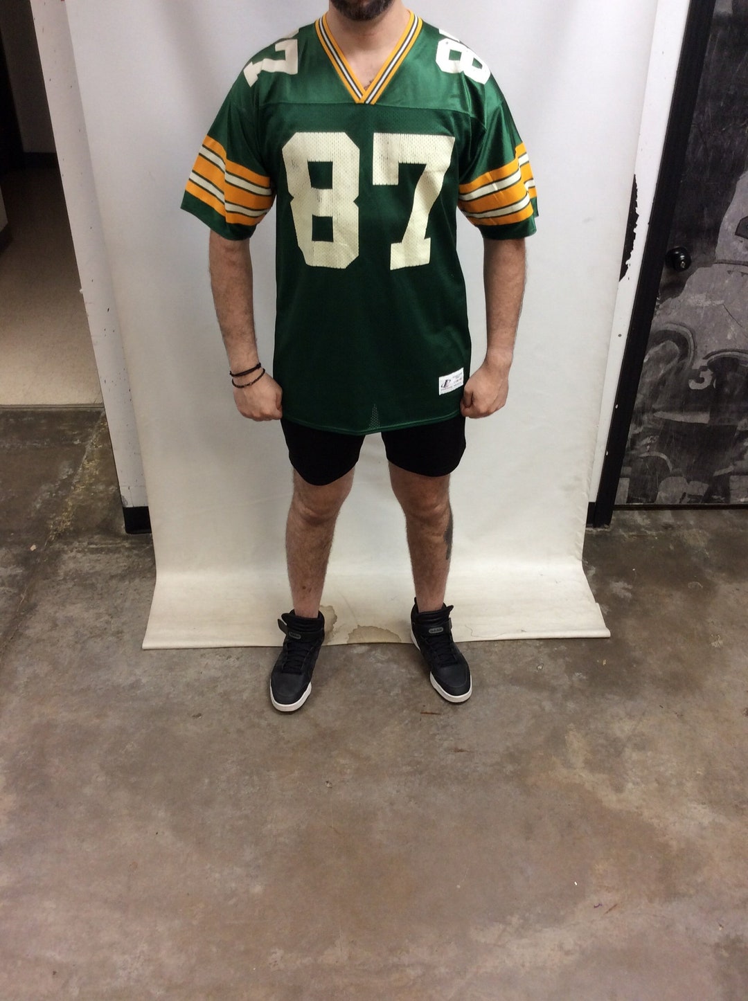 Vintage Green Bay Packers Robert Brooks #87 Throwback Jersey