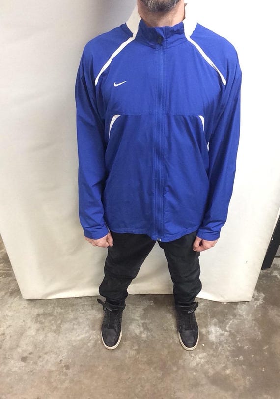 royal blue windbreaker nike