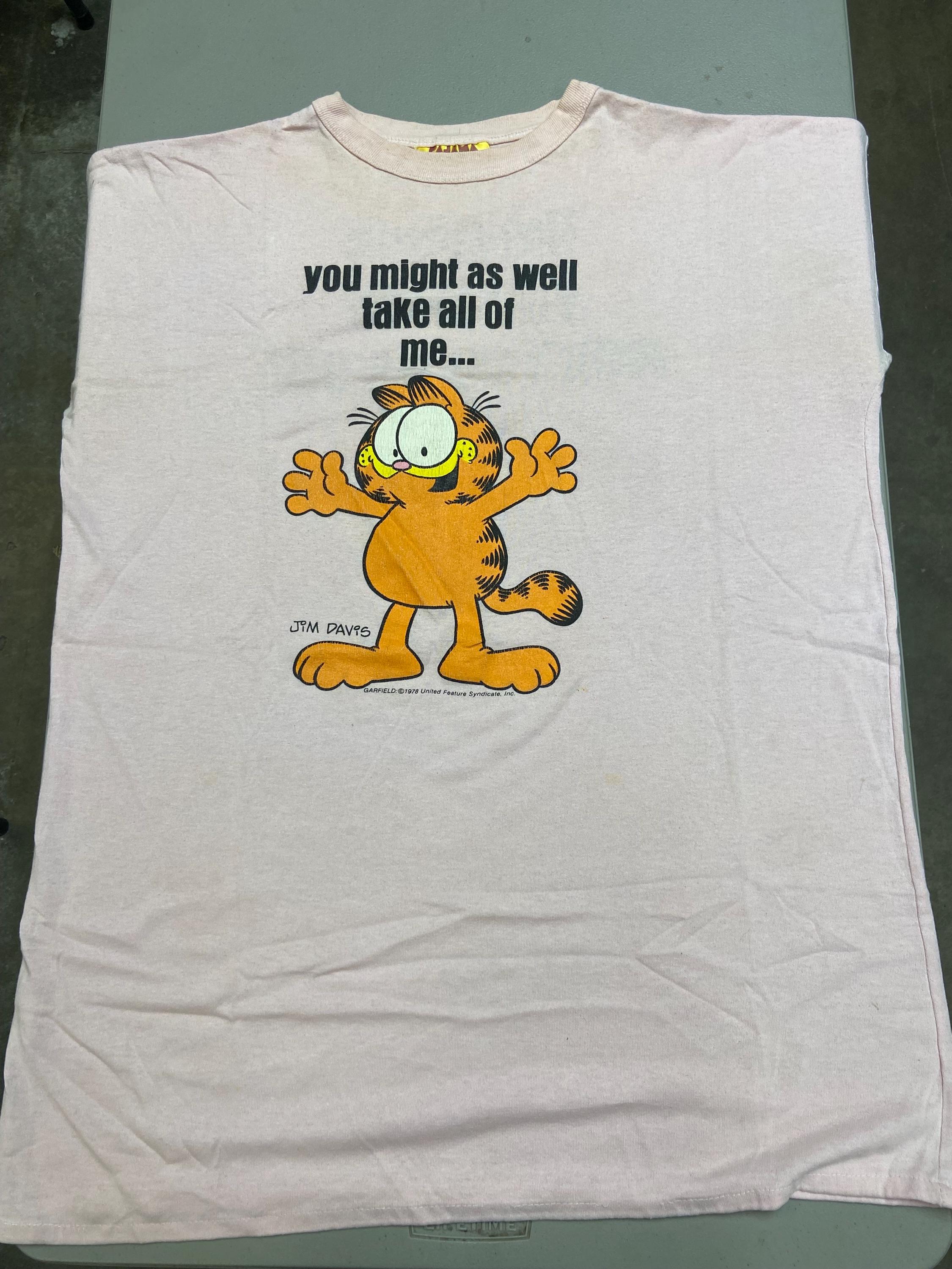 1978年ヴィンテージ ガーフィールドTシャツ：ジム・デイビス 