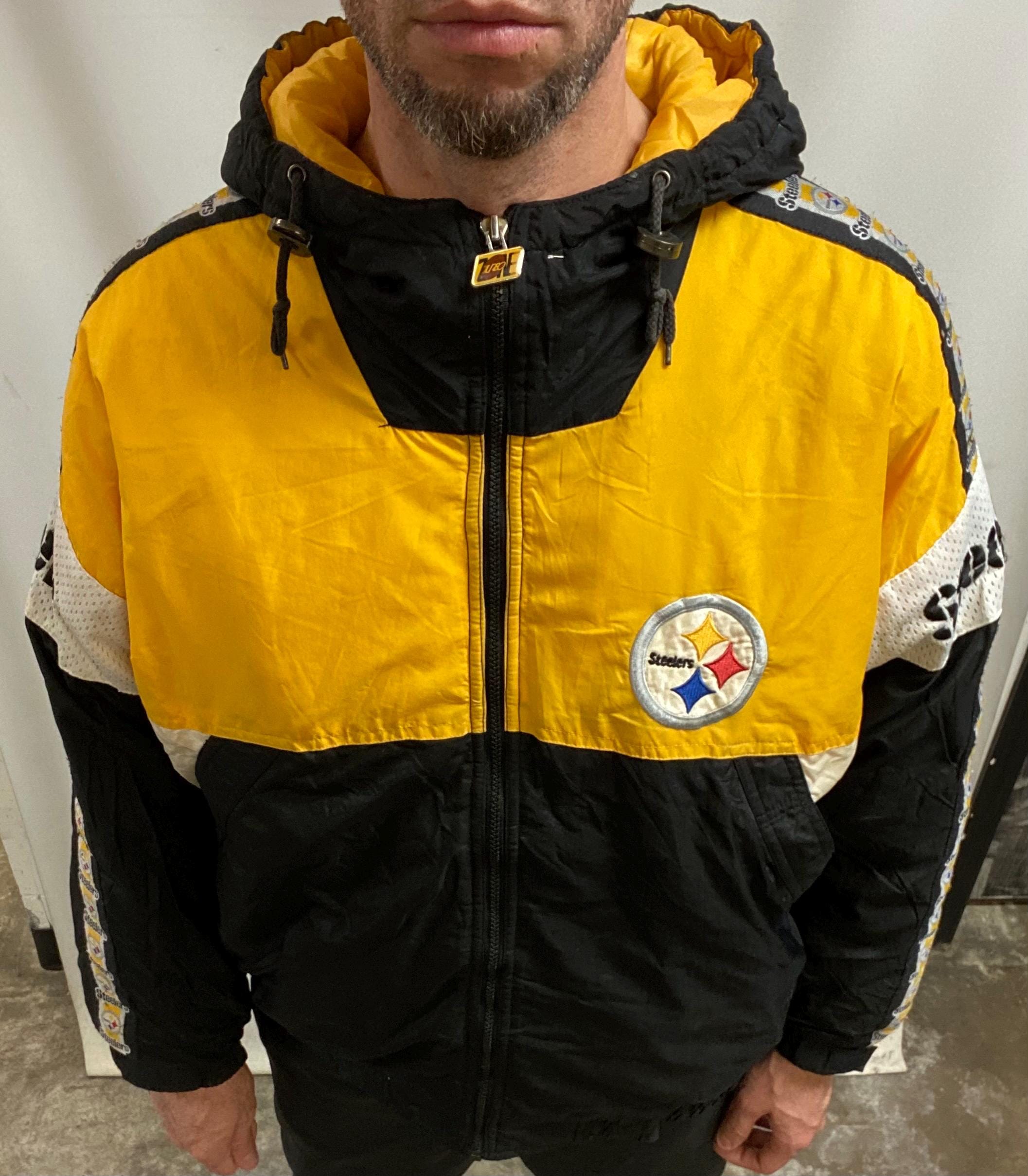 Nfl Starter Jacket Steelers - Etsy