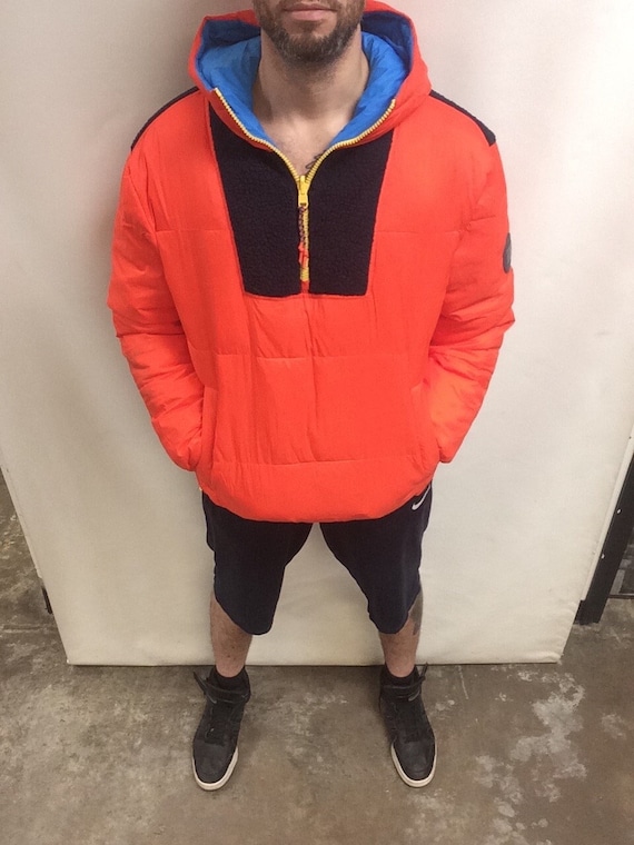 Vintage 2000's Tommy Hilfiger Bright Orange & Blue