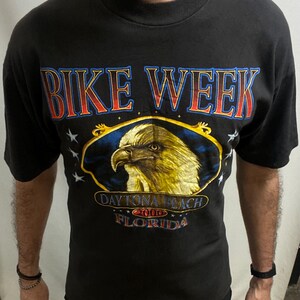 Vintage Daytona Bike Week Tshirt - Etsy