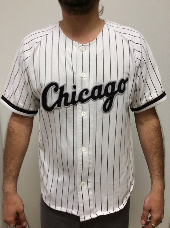 white sox red pinstripe jersey