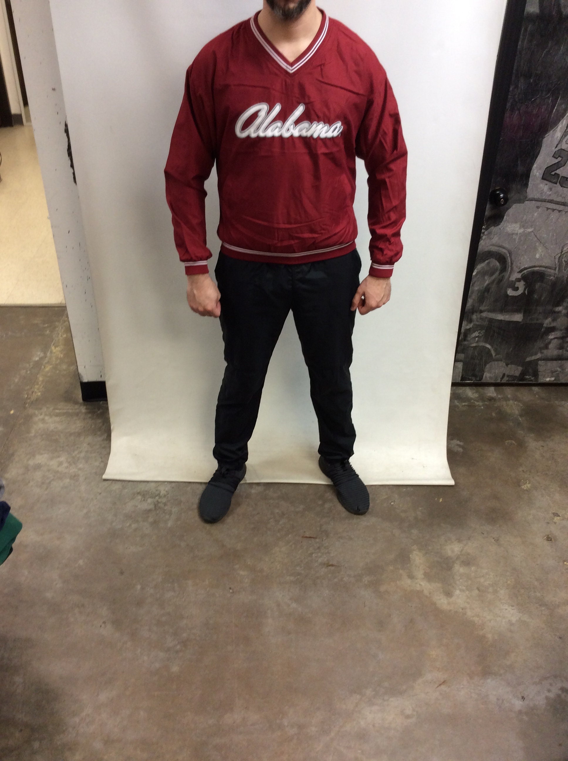 ou windbreaker pullover