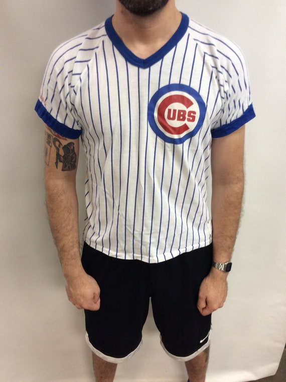 cubs pinstripe shirt