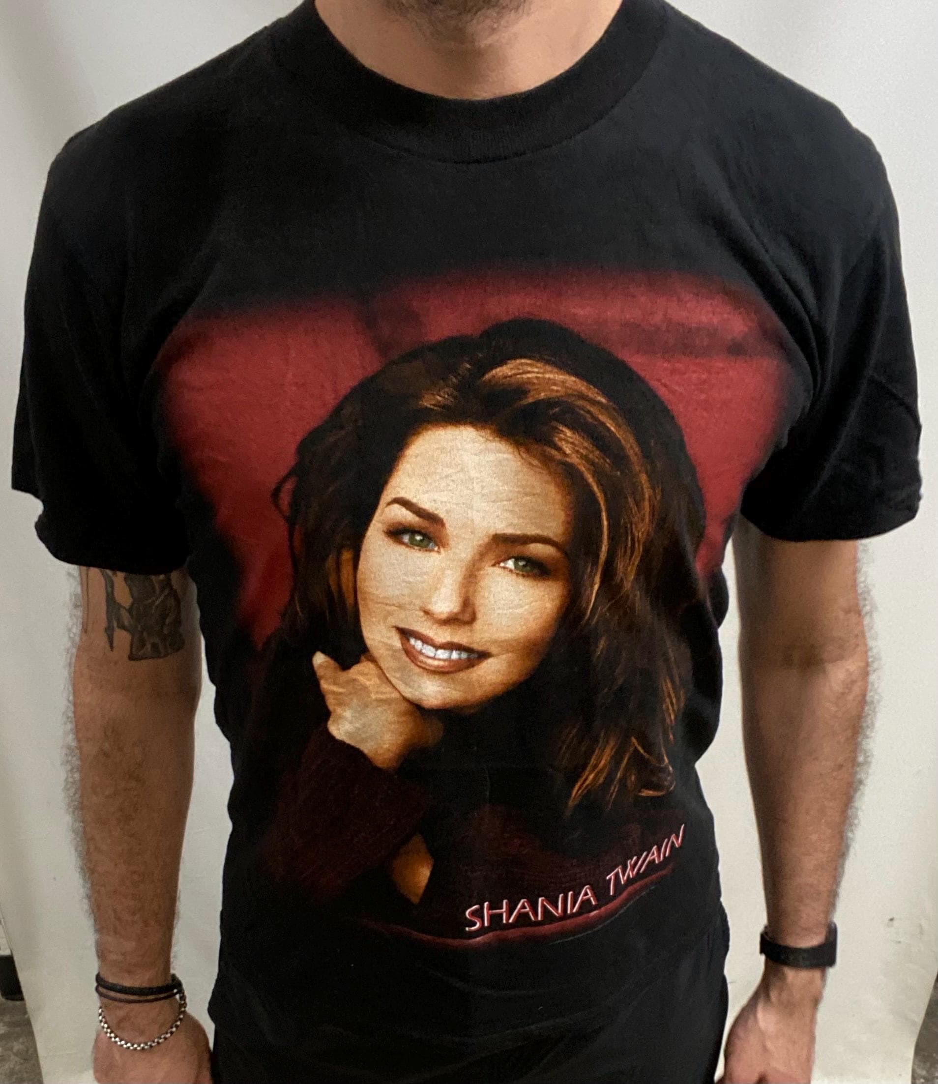 Vintage 1998 Shania Twain Concert T-shirt - Hanes (size M, Made in