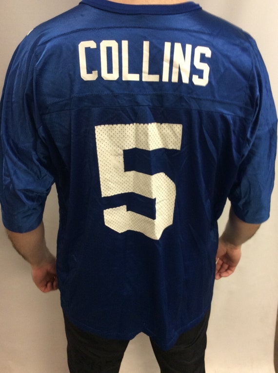 Vintage 90s New York Giants Kerry Collins #5 Champion Jersey (size