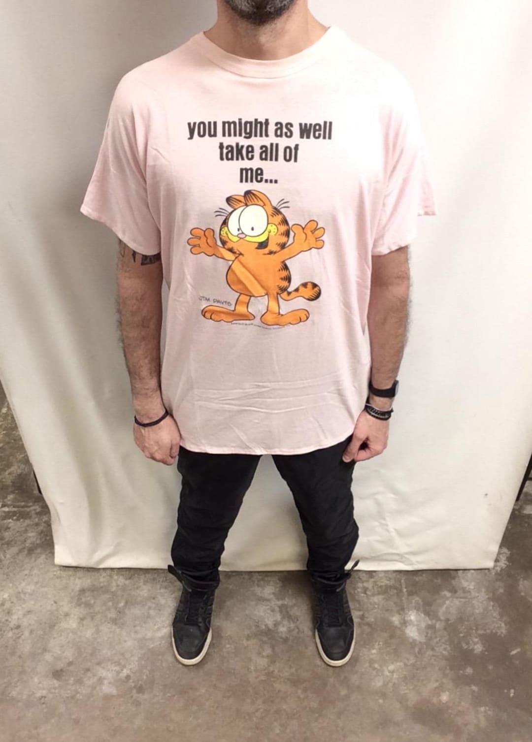 1978年ヴィンテージ ガーフィールドTシャツ：ジム・デイビス 