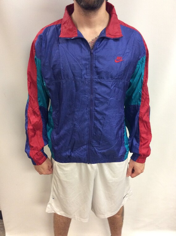 colorful nike jacket
