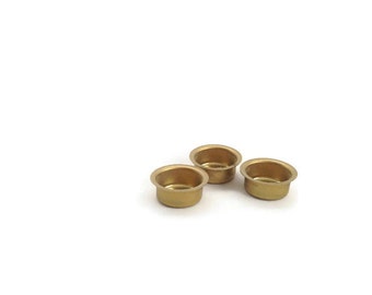 Brass Candle Holder, Candle Drip Cups, Brass Candle Inserts, Brass Candle Cups, Metal Candle Inserts