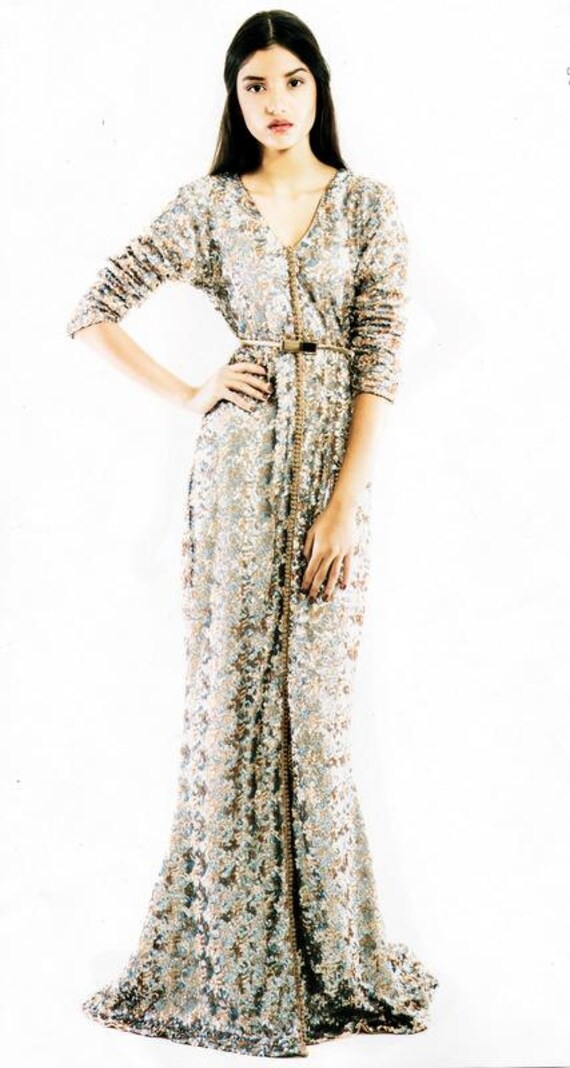 kaftan glitter