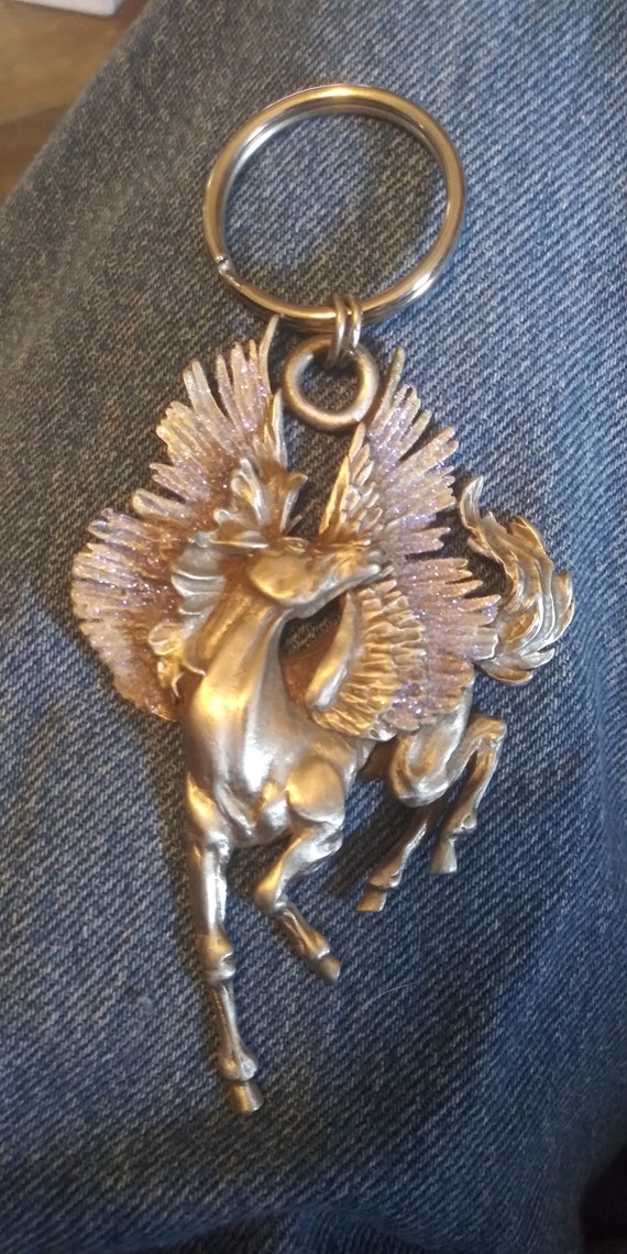 JJ Jonette Jewelry Pegasus keychain