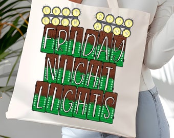Football field Friday Night Lights Football Game Sublimation PNG File Digital Download DTF