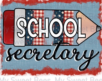 Volver a la escuela Secretaria Oficina Personal PNG Sublimación de archivos Descarga digital