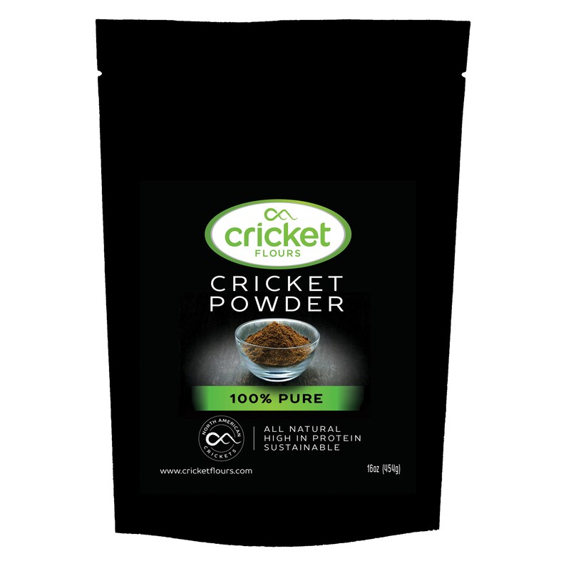 Cricket Flours 100 Pure Cricket Powder only North American Etsy
