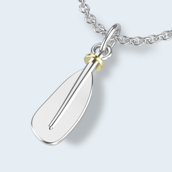 Kayak Paddle Pendant - Gifts for Kayakers made out of 925 Silver | Explore Kayak Jewelry and choose your Kayak Present