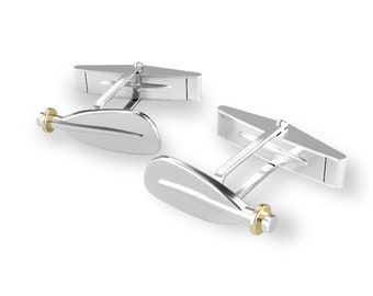 Kayak Cufflinks | Shop for Kayak Jewelry | Many Choices for Paddling Gifts