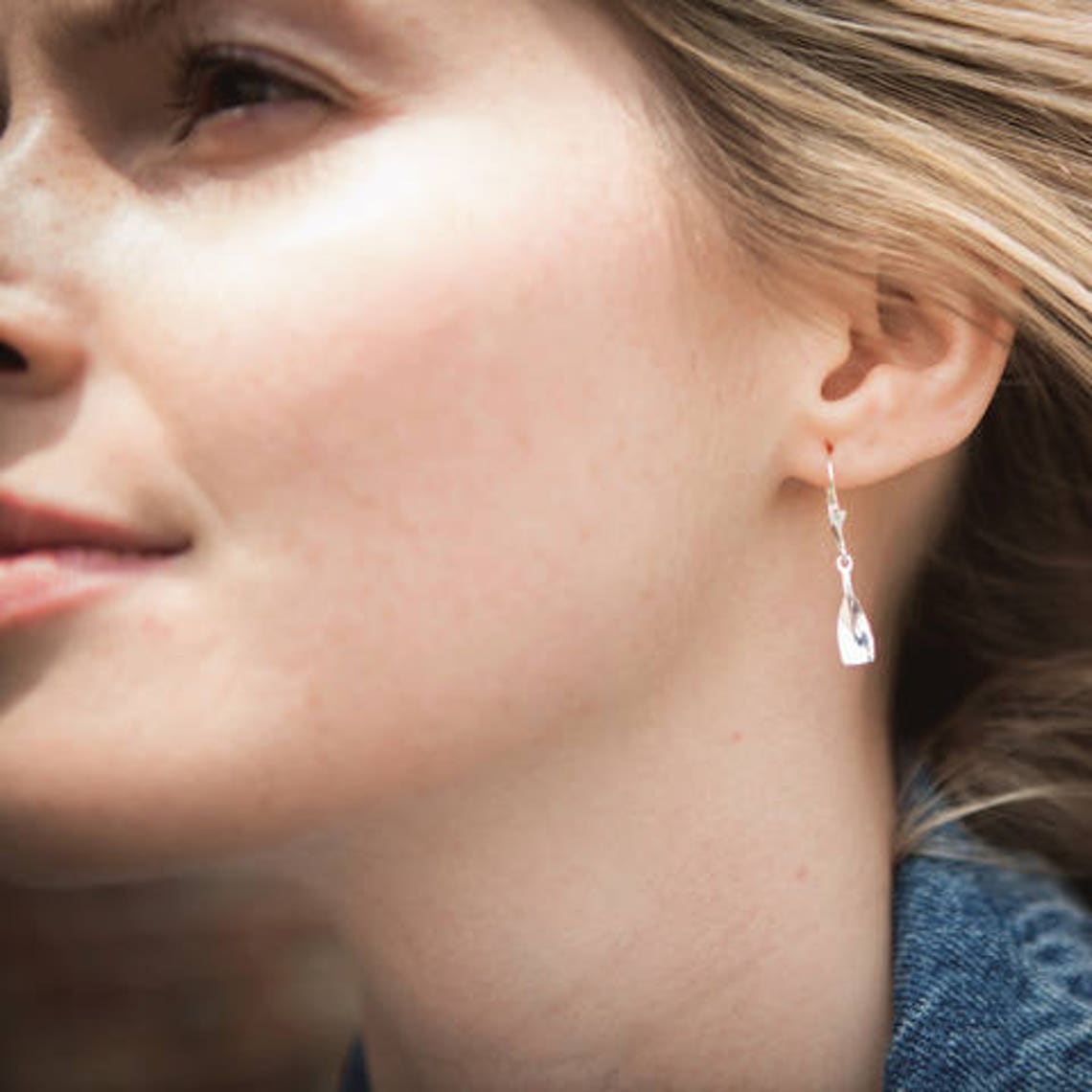 Rowing Oar Earrings with Hanging Small Blade Oar Jewelry Oar Etsy