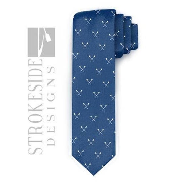 Rowing Oars Tie Ideal Rowing Coach Gift | Rowing Gifts For Mens | Rowing Accessories FREE SHIPPING |Match your Rowing Blazer |Rowing Crew