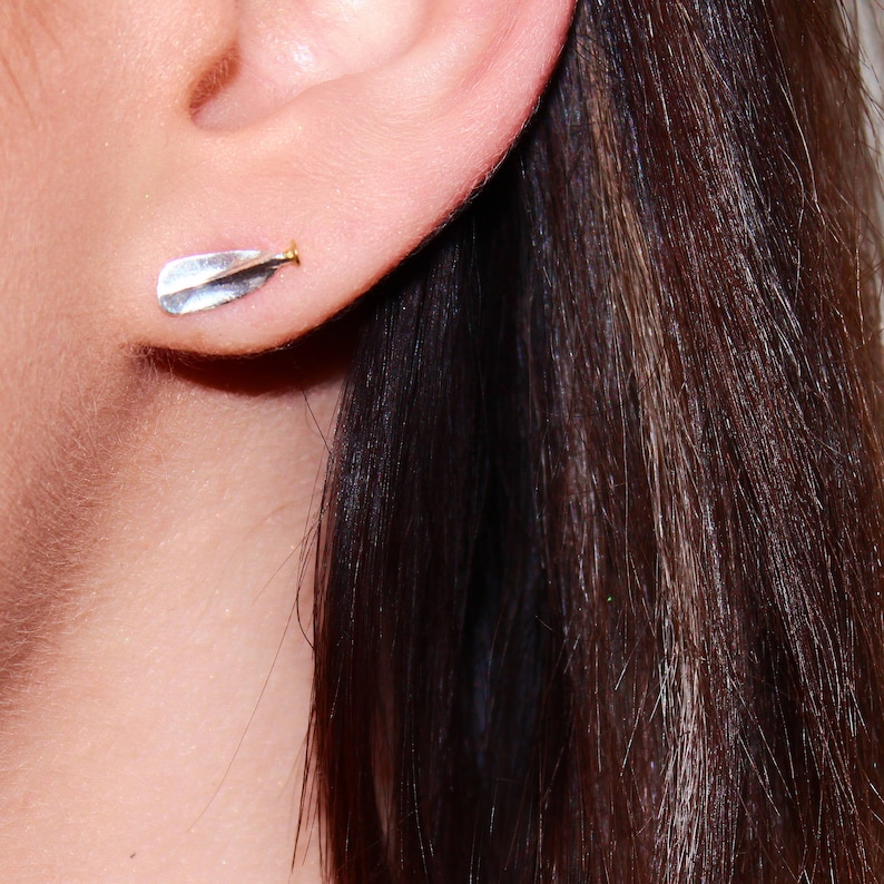 Kayak Paddle Stud Earrings Kayak Earrings Paddle Earrings Etsy