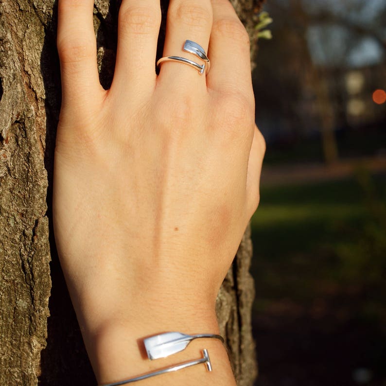 Canoe and Dragon Boat Ring / Canoe and Dragon Boat Jewelry Etsy