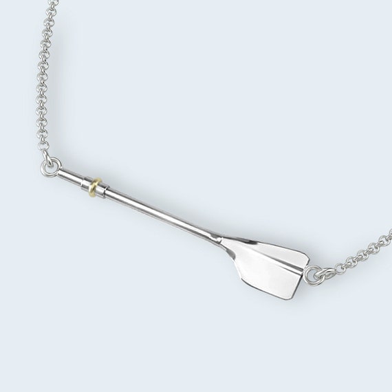 Full Oar Rowing Necklace Etsy