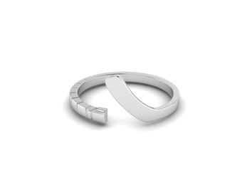 Hockey Ring Premium Sterling Silver Ice Hockey