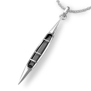 Canoe Boat Pendant | Canoe Jewelry | Canoeing Gift