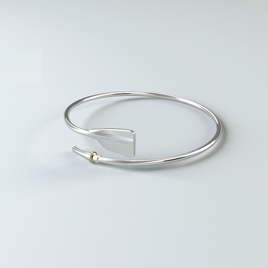 Rowing Jewelry Bracelet Rowing in 925 Sterling Silver / Rowing Etsy