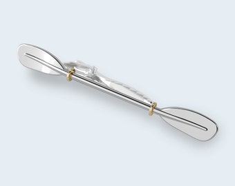 Kayak Paddle Tie Tack | Kayak Gift for All Paddlers | Shop Kayak Jewelry and Choose the Perfect Kayak Gift  | Sports Jewelry