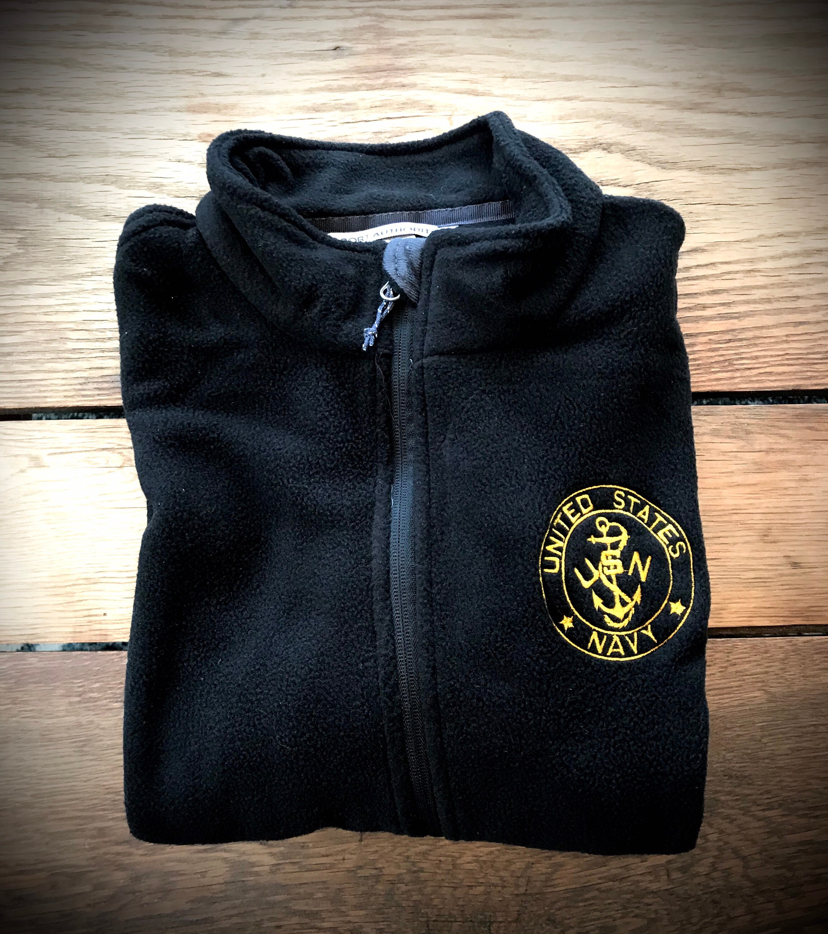 us navy fleece jacket