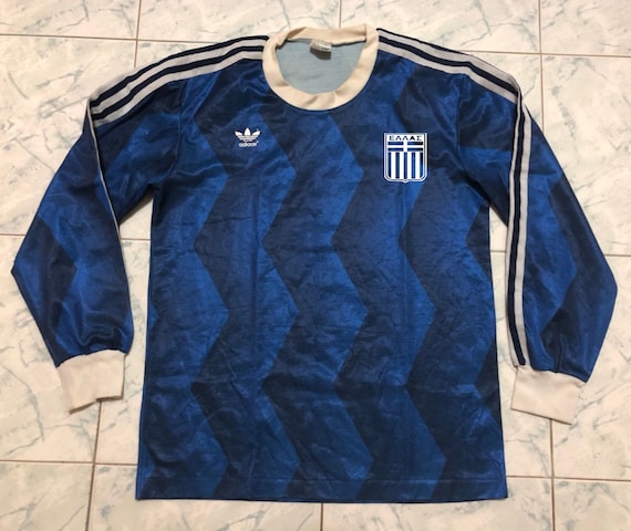 Greece 1987-1989 Soccer Jersey Football Shirt Trik