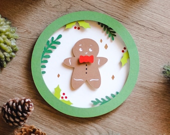 Kit Créatif Cadre Le Petit Pain d'Épices