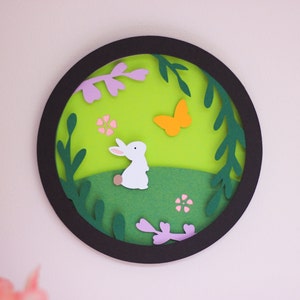 Kit Créatif Cadre Le Petit Lapin