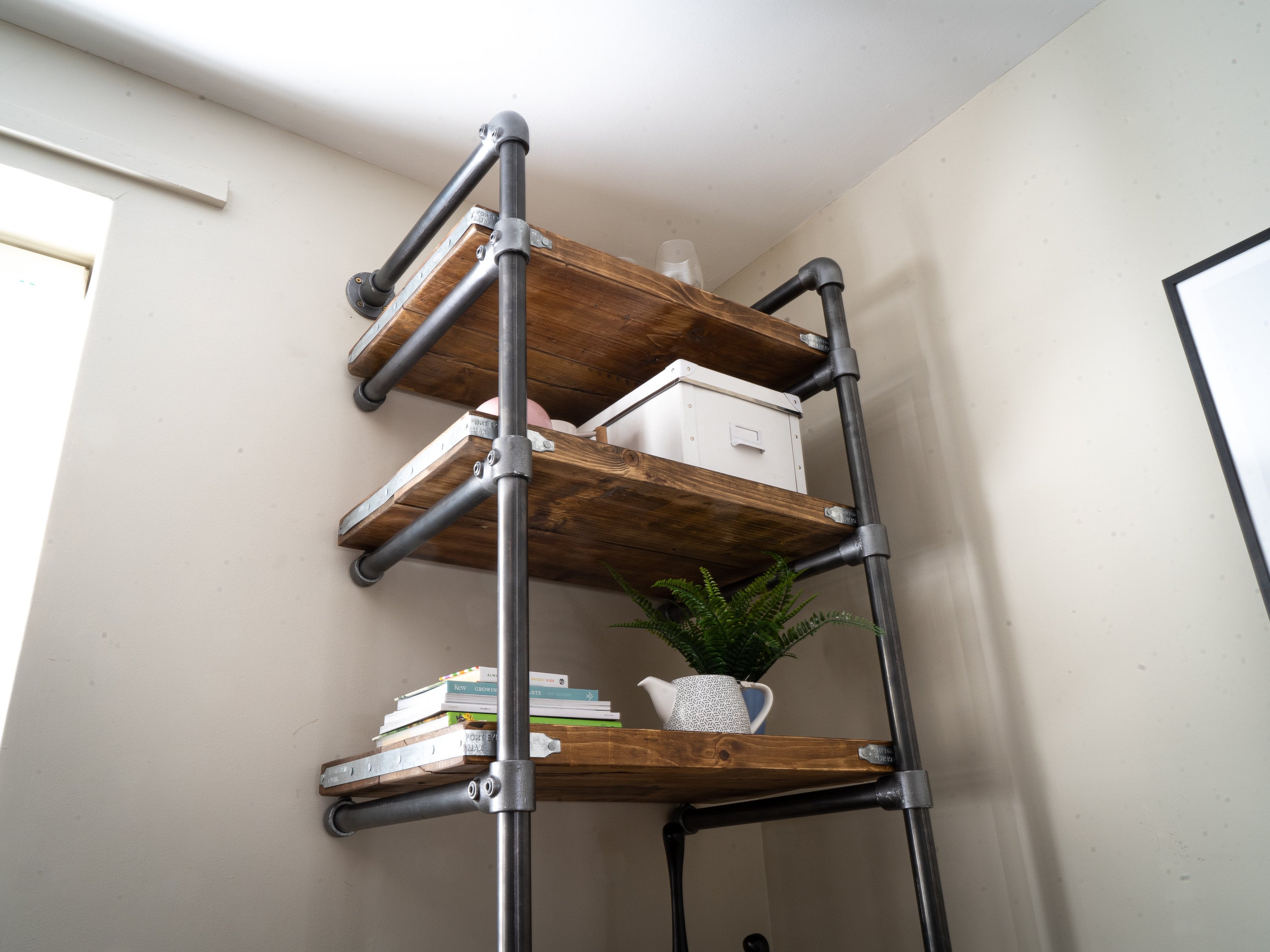 Handmade Scaffold Board Shelving Unit Bookcase Bookshelves on Etsy