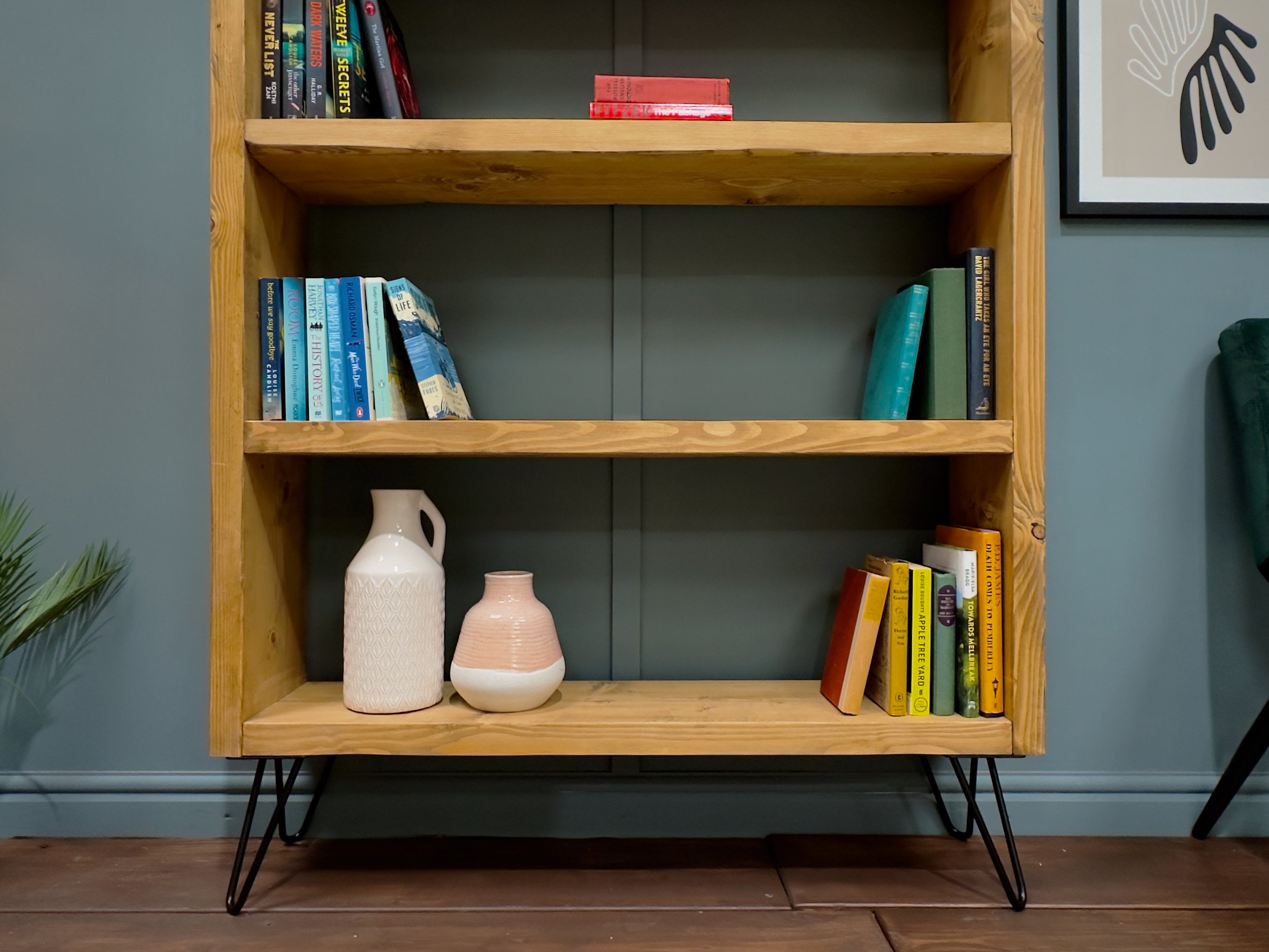 Hairpin bookcase deals