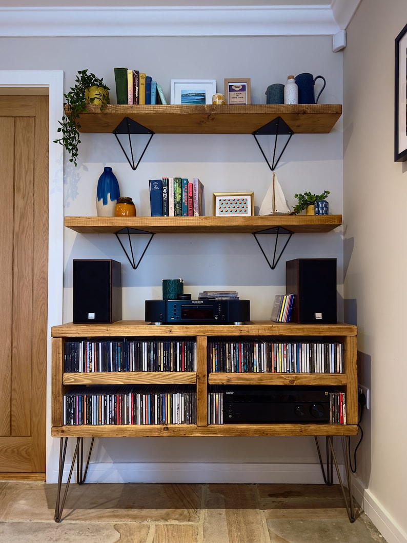 Industrial CD Player Stand Hi Fi CD Storage Media Etsy UK