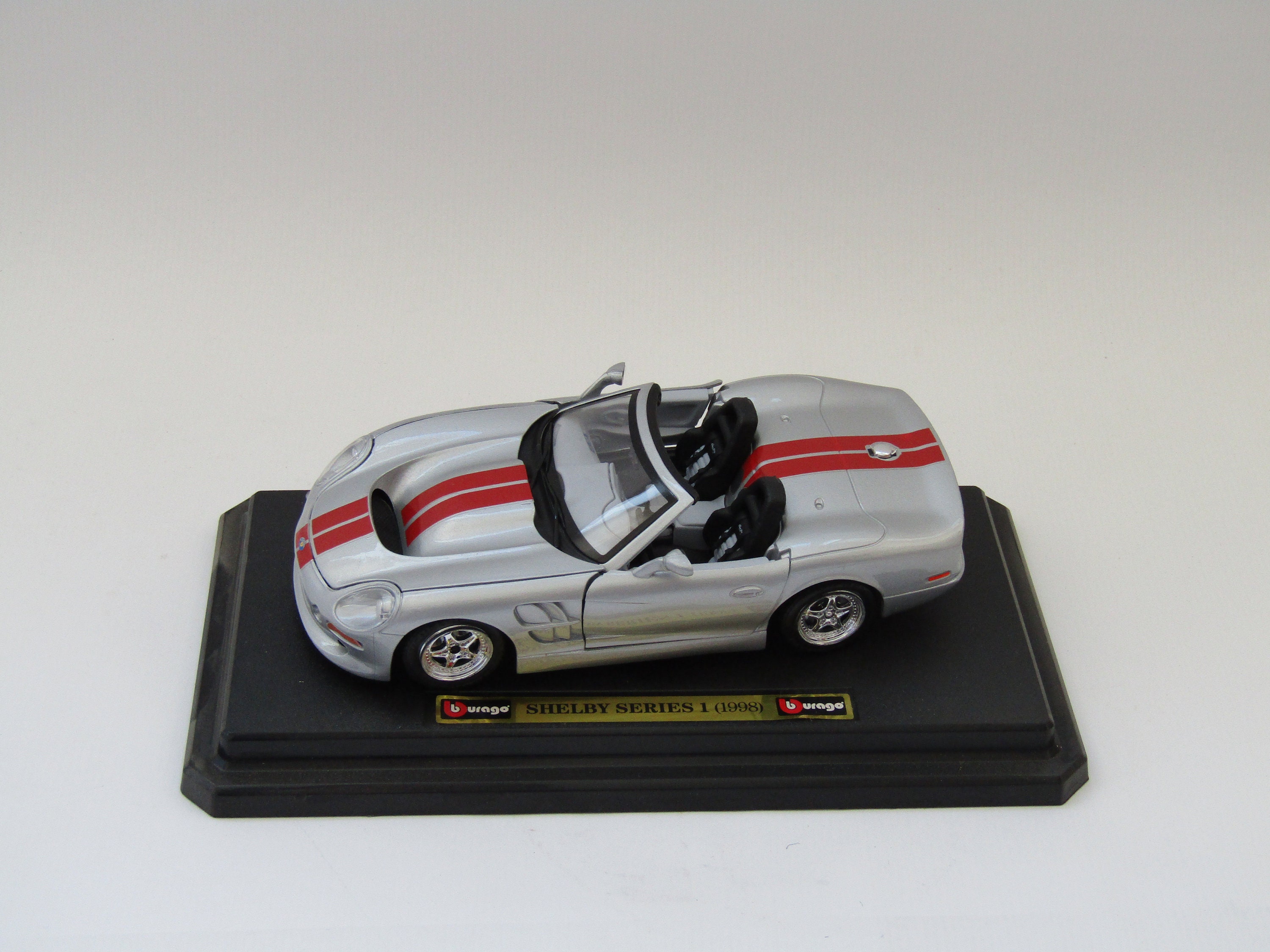 Burago Shelby Series 1 Diecast Model Car 1/24 - Made in Italy - Etsy