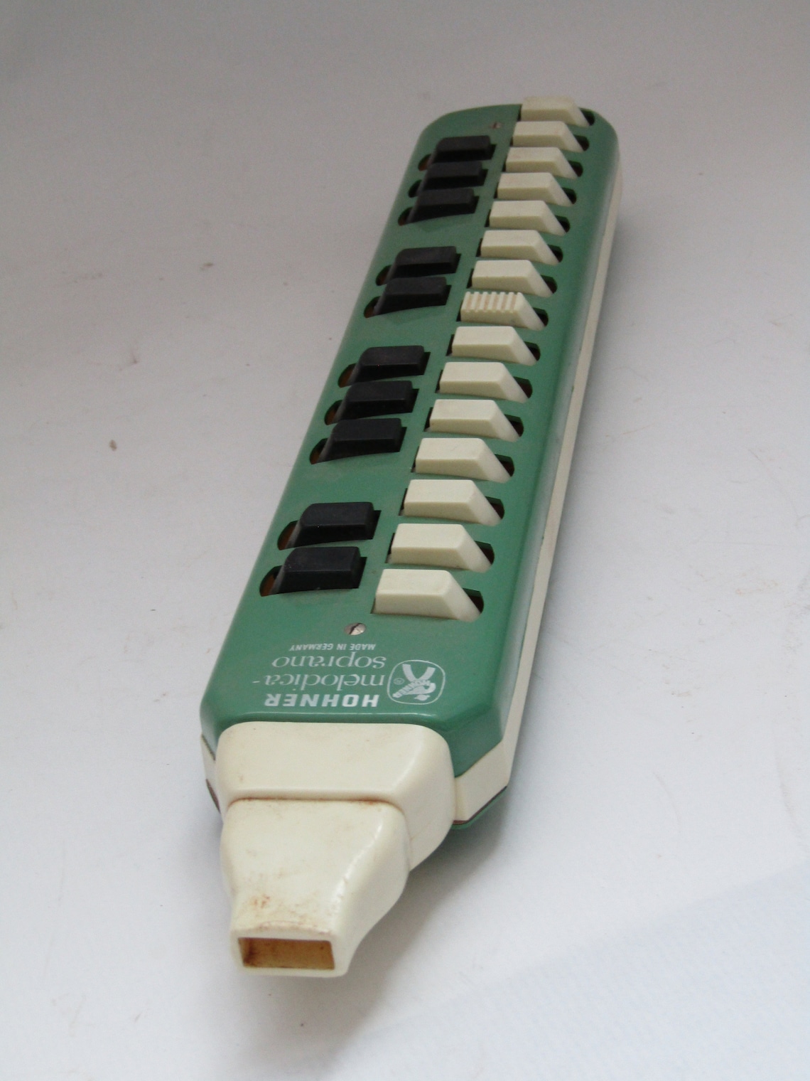 Vintage Hohner Soprano Green Melodica Musical Instrument With Etsy