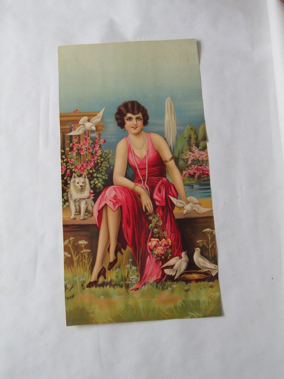 リトグラフ 絵画 アンティーク ヴィンテージ