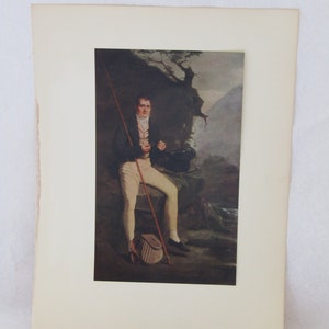 painting art print, Henry Raeburn art print, rare art print, for framing, English art print, Bryce McMurdo image / picture, Romanticism